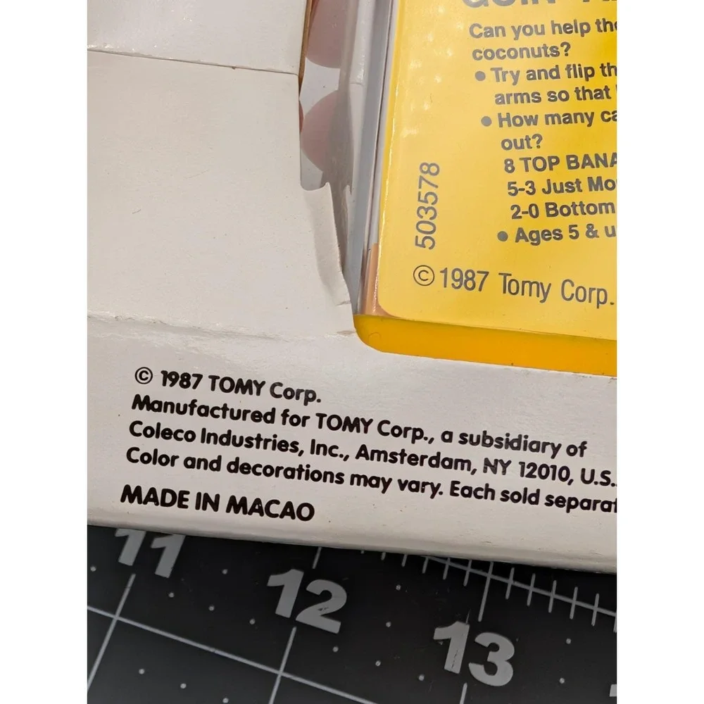Tomy Starcades Goin Ape Game Toy 1987